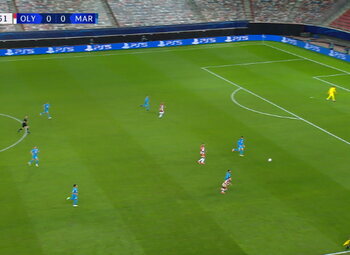 Goal: Olympiakos 1 - 0 Marseille 90'+1 Ahmed Hassan