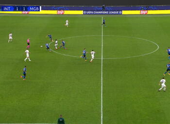 Goal: Inter Milan 1 - 2 Borussia M'Gladbach 84' Hofmann