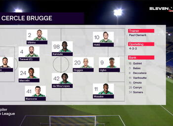 Speeldag 13 W.-Beveren - Cercle Brugge (0-2)