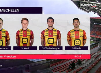 Journée 13 SV Zulte Waregem - Malines (1-2)