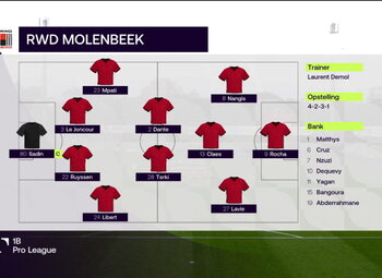 Speeldag Lommel SK - RWD Molenbeek (4-0)