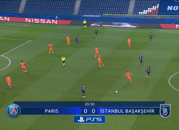 Goal: Paris SG 1 - 0 Istanbul Basaksehir 21' Neymar