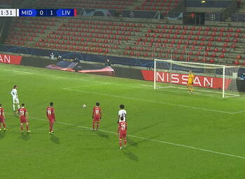 Goal: Midtjylland 1 - 1 Liverpool 62' Scholz