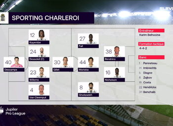 Journée 16 Saint-Trond - Charleroi (1-2)