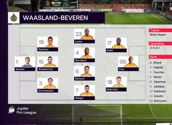 Journée 16 Malines - Waasland-B. (2-3)