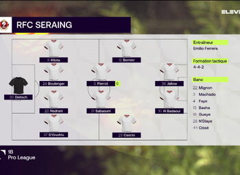 Speeldag 15 KMSK Deinze - RFC Seraing (0-0)
