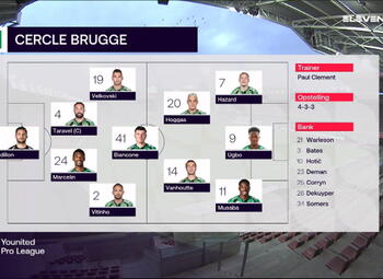 Journée 19 SV Zulte Waregem - Cercle Bruges (1-0)