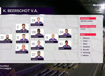 Journée 19 Anderlecht - Beerschot (2-0)