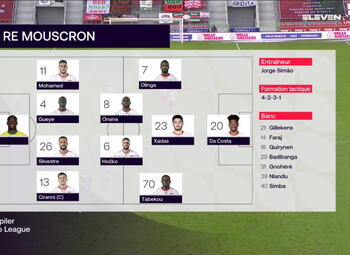 Journée 30 SV Zulte Waregem - Mouscron (1-0)
