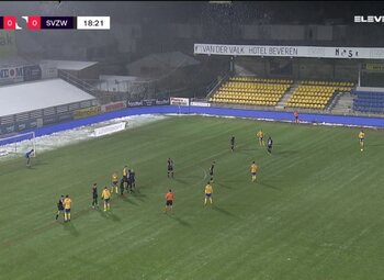 Speeldag 21 Waasland-Beveren - SV Zulte Waregem (1-5)