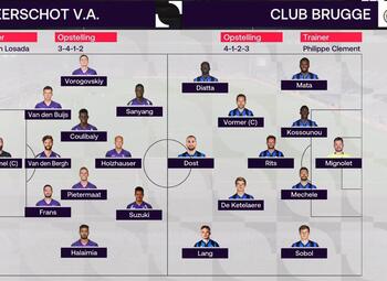 Journée 20 Beerschot - FC Bruges (0-3)