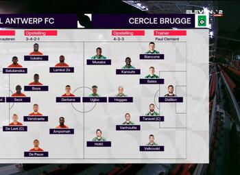 Speeldag 25 Royal Antwerp - Cercle Brugge (1-0)