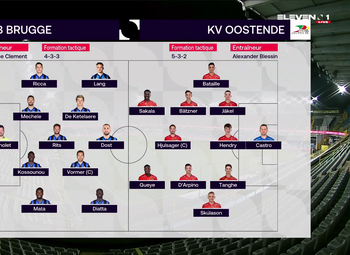 Speeldag 25 Club Brugge - KV Oostende (2-1)