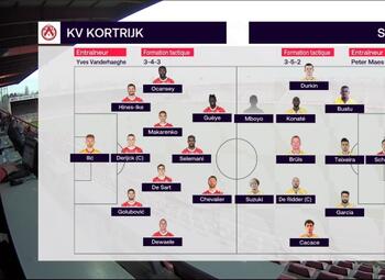 Speeldag 25 KV Kortrijk - STVV (0-2)