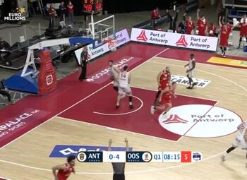 MVP - Giants Antwerp - Filou Oostende / Jean-Marc Mwema