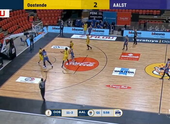 Samenvatting Filou Oostende - Okapi Aalst (Beker van België)