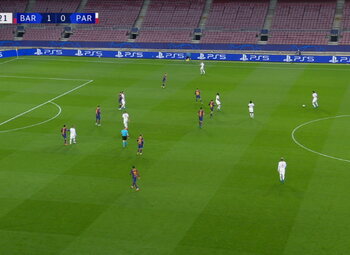 Goal: FC Barcelona 1 - 1 Paris SG 32' Mbappé