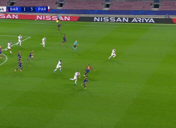 Goal: FC Barcelona 1 - 4 Paris SG 85' Mbappé