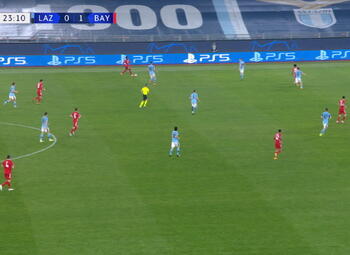 Goal: Lazio Roma 0 - 2 Bayern München 24' Musiala